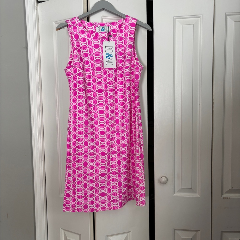 Pink Geometric Women’s or Kids Dress